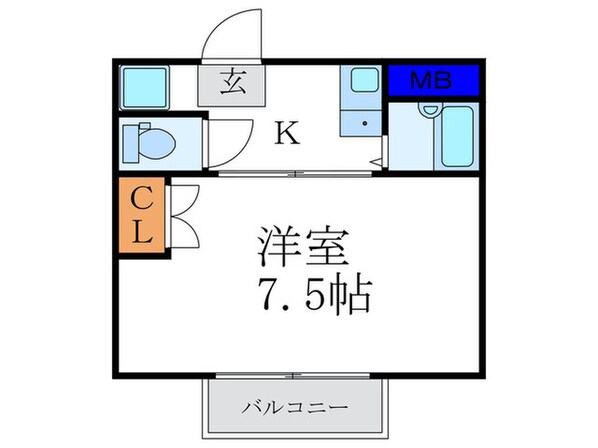 黒門京邑館の物件間取画像